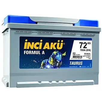 INCI AKU FORMUL A TAURUS 72 Ач 700A обр. пол. (278x175x175) LB3 072 070 013