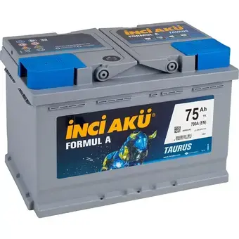 INCI AKU FORMUL A TAURUS 75 Ач 700A обр. пол. (278x175x190) L3 075 070 013
